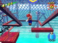 une photo d'Ã©cran de Super Mario Sunshine sur Nintendo Gamecube